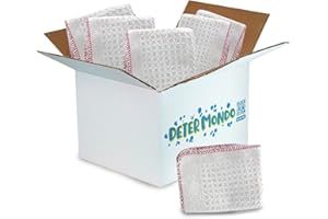 DETERMONDO Set 12 Panni Straccio Lavapavimenti 50x70 cm in Cotone per Pulizia Pavimenti e Uso Domestico