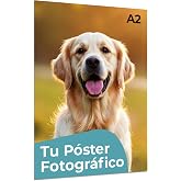 Cimpress Personalised Photo &amp; Text Poster A2 (42x59.4cm) | Add your photo and text; Create a personalized wall decor, ideal f