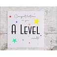 A level results card, congratulations on your A levels, well done, you did it, class of 2026, congrats, celebration card - View 4