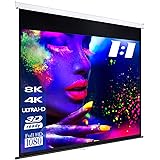 ESMART Professional MIROLO Rollo-Leinwand [Größenauswahl] 213 x 213 cm (120") 1:1 | Heimkino Beamer Projektionsleinwand…