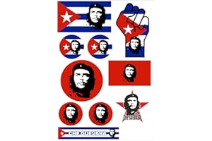 APROM Che Guevara Cuba - Adesivo per auto, motivo: bandiera