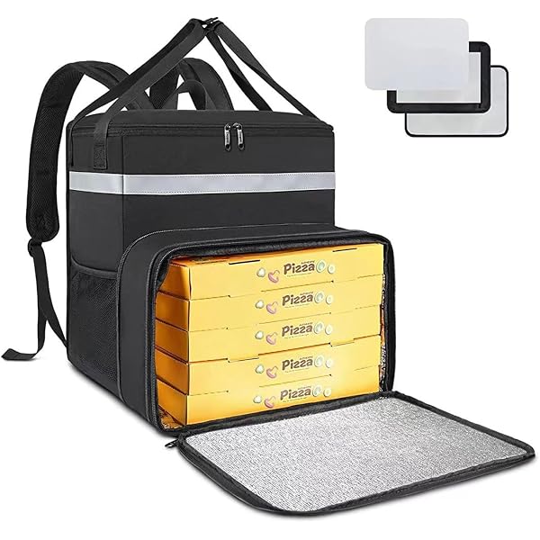 RICHOOSE 12V Electric Heating Pad For Food Delivery Bags - 150W, 11.8"x11.8", Built-in Thermostat, Car Plug (Uber Eats, DoorDash)