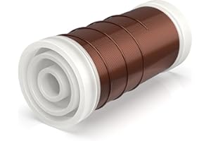 Sersch® 100X Meter Blumendraht 0,35mm stark - Robuster Myrthendraht - Ideal für Bastelarbeiten sowie zum Binden von Kränzen und Blumensträußen – Hochwertiger Basteldraht auf Rolle