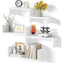 Étagère D'angle Murale Blanche 30x30cm – Tablet Triangulaire Flottante Pour Rangement Déco Dans Cuisine, Salle De Bain Ou Bureau