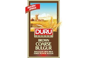 Duru Brown - Bulgur - Blé épais de Bulgur - Ingrédient très populaire dans la cuisine du Moyen-Orient - 1 Kg