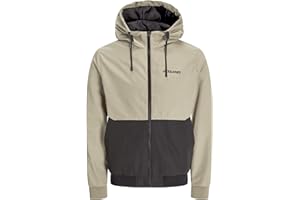 JACK & JONES Jjerush Hood Bomber Noos Chaqueta Hombre