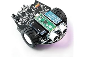 Yahboom Smart Car Raspberry Pi Pico Starter Programming Robot Kit DIY MicroPython Scientific Electronics Programming Project Starter Kit