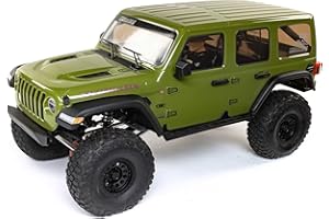 Axial RC Crawler 1/6 SCX6 Jeep JLU Wrangler 4WD Rock Crawler RTR (Battery and Charger Not Included): Green, AXI05000T1