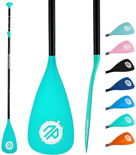LEDONNE SUP Paddle – Adjustable 3/4-Piece Kayak Paddle, Lightweight Floating Oar With Nylon Blades