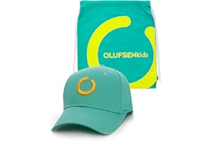 OLUFSENkids- Gorra UPF50+ para Niñas, Niños y Adolescentes - Visera Infantil con Máxima Protección Solar contra los Rayos UV Ultravioleta -Con Bolsa a Juego - Cómoda y Ajustable - Con Banda Anti-Sudor