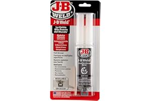 J-B Weld 50165SPA - Epoxy - Fixation lente - Renforcé en acier - Métal - Réparations - Artisanat - Automobile - Plomberie - Bateaux - Plastiques - 25 ml