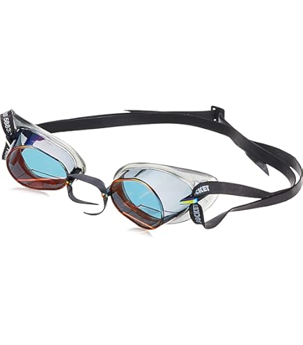 Occhialini Da Nuoto Arena Swedix - Gara Anti-Appannamento Con Lenti Specchiate E UV - Foto 4