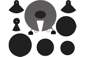 XDrum DMUTE-STG Schlagzeug-Dämpferset Pro Stage für Kesselgrößen: 10" | 12" | 14" | 16" | 22"