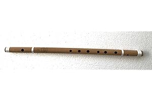 VADYAM Handmade Professional G Bass Scale Flute Korg Tuning 440 Hz 26 Inches Bansuri