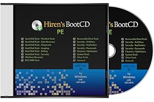 UTS-NORI Hiren's BootCD PE, Ersthilfe & Notfall-software für Windows Betriebssysteme [System-Diagnose- und Reparatur-Tools]