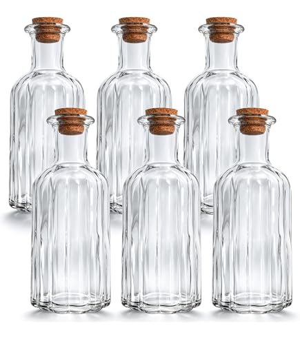 Lot De 12 Bouteilles En Verre 500 Ml Avec Bouchons Liège - Pour Liqueur, Huile, Vinaigre - Bouteilles Vides à Remplir Bouteille 50cl Lot De 12 Bouteilles En Verre 500 Ml Avec Bouchons Liège - Pour Liqueur, Huile, Vinaigre - Bouteilles Vides à Remplir Bouteille 50cl