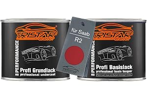 TRISTARcolor Billack burkar för Saab R2 Toreadorrot 1,0L
