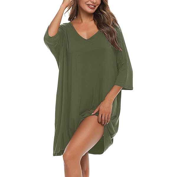Marvmys Dames nachthemd met korte mouwen, katoenen slaapshirt, bedrukt sleepshirt voor de zomer, T-shirt slaaphemd, nachtkleding, slaapkleding voor vrouwen, kobaltblauw, XXL Marvmys Dames nachthemd met korte mouwen, katoenen slaapshirt, bedrukt sleepshirt voor de zomer, T-shirt slaaphemd, nachtkleding, slaapkleding voor vrouwen, kobaltblauw, XXL