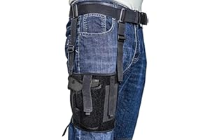 ZONSUSE Fondina da cintura per pistola,Fondina per Pistola Nascosta,Borsa Tattica per Pistola in Vita, Fondina Pistola Destra Sinistra Universale,per trasportare tutte le pistole simili