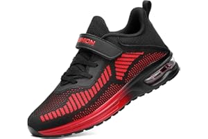 ASHION Baskets Garçon Respirant Enfant Chaussures de Sports en Salle Fille Low Top Sneakers