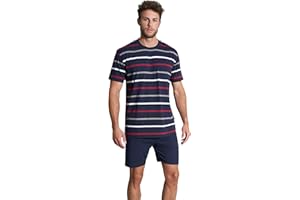 Götzburg Męskie szorty niebieskie w paski