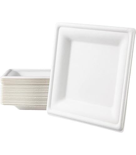 Frau WUNDERVoll® PAPPTELLER, FLIEDER PUNKTE, 23 Cm / Einwegteller, Pa