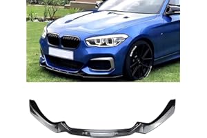 CLEAE Spoiler Anteriore Sottoparaurti per BMW Série 1 F20 F21 M-Pack M118i M120i M135i 2015 2016 2017 2018 2019, Frontali Paraurti Anteriore Auto Spoiler Parti per Auto