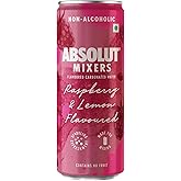 Absolut Cocktail Mixers, Raspberry And Lemon Flavour, Pack Of 24, 24 X ...