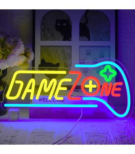 Insegna Al Neon 'Open Bar' 61x40 Cm - Luce LED Fatta A Mano Per Home Bar, Taverna, Uomo Grotta (Azzurro E Rosa) - 2