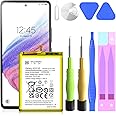 TQTHL Galaxy A53 5G Battery,6200mAh [Upgraded 2024 New ]0 Cycle EB-BA336ABY Battery Replacement for Samsung Galaxy A53 5G SM-A536U SM-A536V SM-A5360 with Professional Replacement Tool Kits