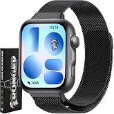 Rongep [Milano Loop] Huawei Watch Fit 5/Fit 5 Pro/Fit 4/Fit 4 Pro/Fit 3 ile Uyumlu Kordon Manyetik Tasarımlı Terletmeyen Fit 