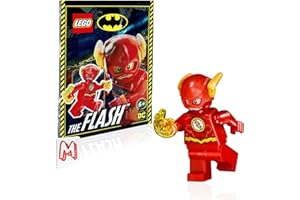 LEGO DC Comics Super Heroes Justice League Minifigure - Flash (with Power Blast) 76098