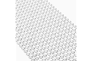 ‎MOVOJA Movoja Silberne Strasssteine - runde Glitzersteine 624 Stück 5 mm selbstklebend zum Verzieren und Basteln | Schmucksteine zum aufkleben | Steinchen Dekosteine Bastelsteine Silber