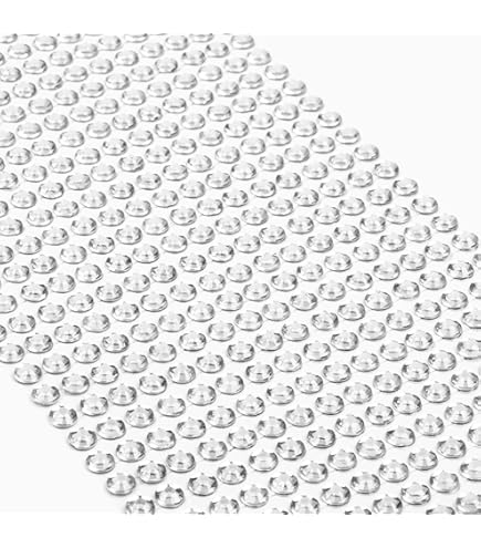 Movoja Strasssteine Gold 8mm - 220 Stück Selbstklebend Zum Basteln & Verzieren