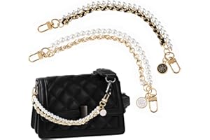 Cosmeria 2 unidades de alta calidad de metal dorado correa de hombro ajustable para bolsos bandoleras accesorios DIY, multicolor, L