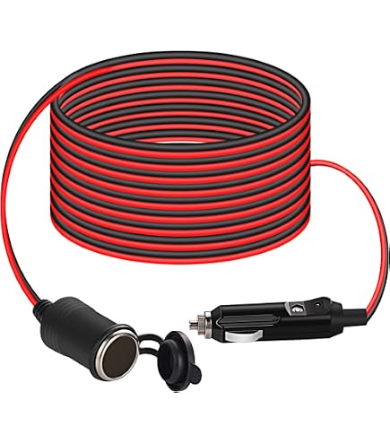 Sigarettenaansteker Stekker 12V-24V Met 10A Zekering – Universeel Voor Auto, Truck, Boot, Plus 4 Deurgreep Stickers