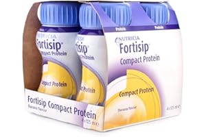 Fortisip Compact Protein Banana Flavour 125ml 4pk