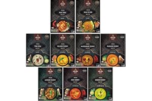 NEW Gift Box Taster Bundle - Traditional Thai Curry Paste by Mae Jum (9 Packs of 70g) | Includes Great Taste Award Winners 2020 …