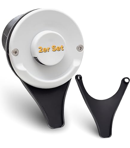 TRUMA Kaminaußenteil ZR 80 Bianco – Accessorio Da Campeggio Per Camper E Roulotte