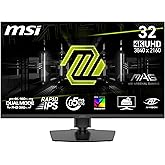 MSI 31.5 MAG 322URDF E16, Gaming Monit&ouml;r, UHD, 16:9, Flat, Rapid IPS, 160Hz, 0.5ms, FreeSync Premium