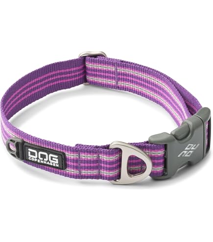 Laisse Chien Dog Copenhagen Urban Freestyle 3.0 - Longueur Réglable 115-200 Cm, Mousqueton Aluminium, Couleur Passion Fushia