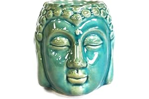 Ancient Wisdom Antiguo Azul Buda Quemador de Aceite