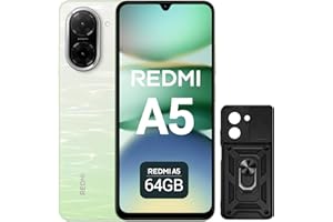 XIAOMI Redmi A5 Smartphone 6,88" 120Hz, 3GB+64GB, Appareil Photo IA 32 MP, Batterie 5200 mAh, Capteur d'Empreintes Latéral (Vert)