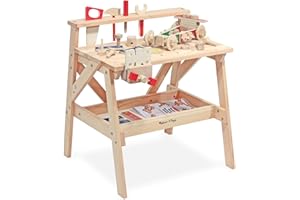 Melissa & Doug Zestaw do budowania stołu warsztatowego z litego drewna