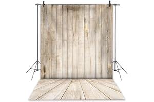 RUINI Retro Rustikales Holzbrett Hintergrundkulisse Vintage Holz Textur Wand Boden Fotografie Hintergrund Porträt Foto Kind Geburtstag Baby Dusche Party Kulisse (1,5 x 2,1 m)