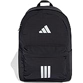 adidas Unisex - Adulto ESSENTIALS 3 STRIPES BACKPACK BACK TO SCHOOL 2, black/white, One size