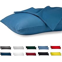 NOFFA Cuscino Lungo per Dormire sul Fianco 39 x 137 Cuscino per il Corpo in Schiuma di lattice Triturata Cuscino per Gravidanza in Latex Foam Cuscino Lungo per Letto Matrimoniale Traversina Laterale