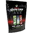 Gloveglu MEGAgrip Glove Care System, 3-Step Goalkeeper Bundle - Gloveglu MEGAgrip Glove Wash, Prepare & Fresh, 3x120ml Spray's