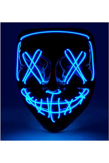 Maschera Mostro Lattice Halloween - Demone Horror Carnevale Festa In Maschera - Foto 2