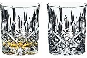 RIEDEL Vaso de cristal Spey Whisky, juego de 2